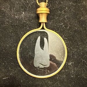 Unique Vintage Looking Pendant Necklace